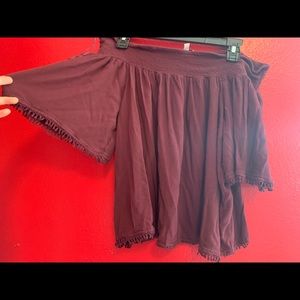Off the shoulder top